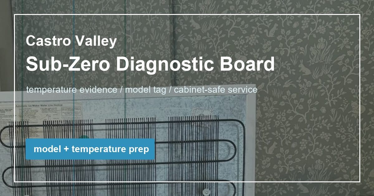 きこページ Find Your Sub-Zero Model Number (Where to Look) — Castro Valley